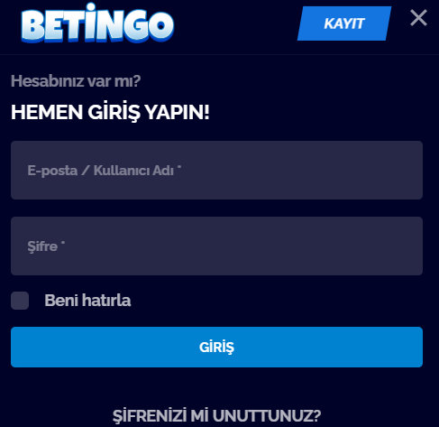 Betingo Giriş
